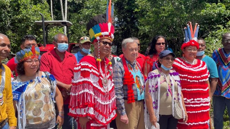 Surinam da “esperanza e inspiración al mundo para salvar las selvas tropicales”: Guterres