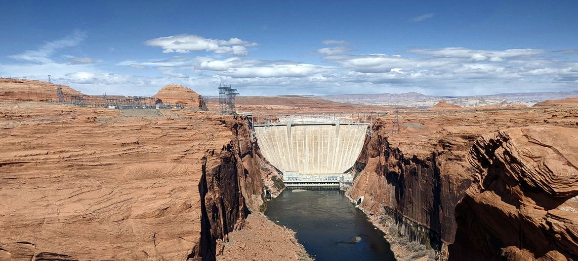 El clima seca los embalses del oeste estadounidense, que se enfrenta a la escasez de agua y energía