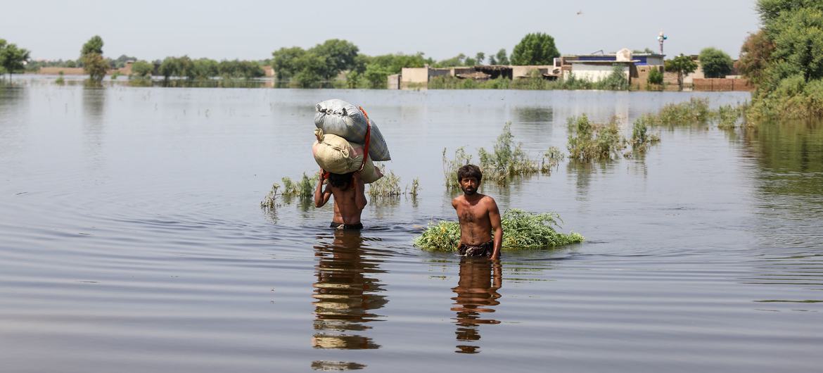 Inundaciones en Pakistán