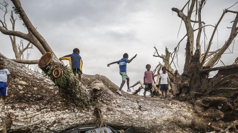 Una nueva iniciativa de UNICEF busca proteger a los niños de los riesgos de desastres climáticos