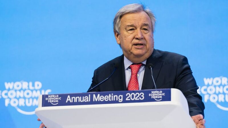 Guterres acusa a las petroleras de propagar la gran mentira contra el cambio climático