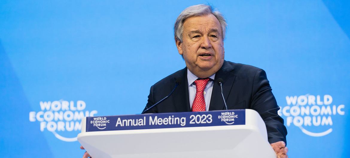 Guterres acusa a las petroleras de propagar la gran mentira contra el cambio climático