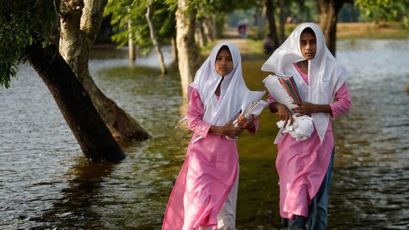 Los fondos destinados al clima desatienden las necesidades de los niños