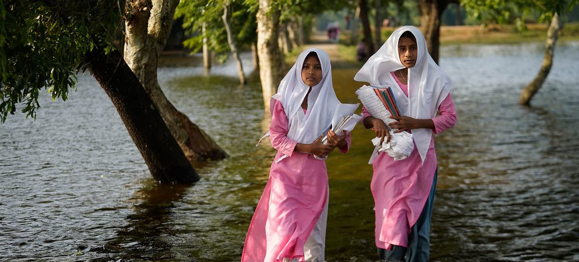 Los fondos destinados al clima desatienden las necesidades de los niños