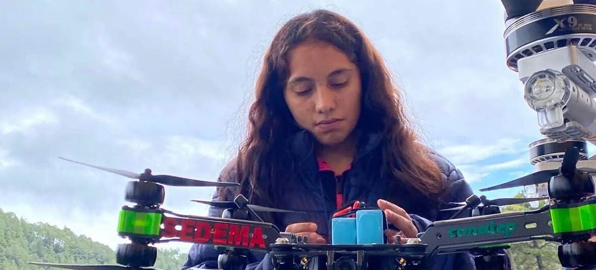 Valeria Palacios, una joven ingeniera mexicana que usa la IA para sanar el planeta