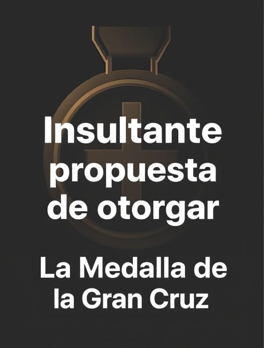Insultante propuesta del Congreso peruano: otorgar la Medalla de la Gran Cruz a Jerí